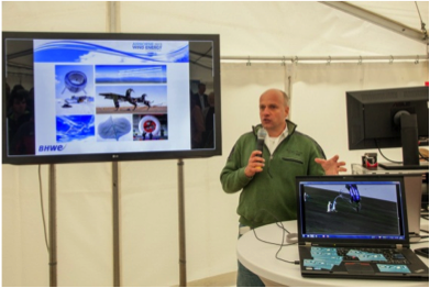 Guido Luetsch, BHWE Introducing AWE to the media