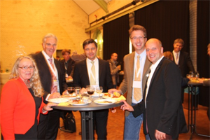 Valerie Reid, DSM Dyneema; Rigo Bosmann, DSM Dyneema; Udo Zillmann, Daidalos Capital Garrett Smith, repr. Skywindpower; Guido Luetsch, BHWE