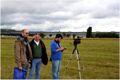 AWE-Movie at Tempelhof Airfield Paolo, Guido, Chase